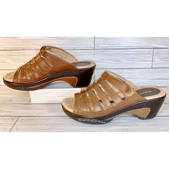 Rialto Brown Sugar Valencia Comfort Clog S:8.5 - Picture 2 of 10